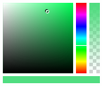 Web Editor Background Color Picker