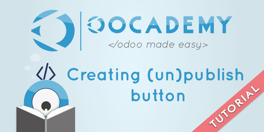 Tutorial website published button