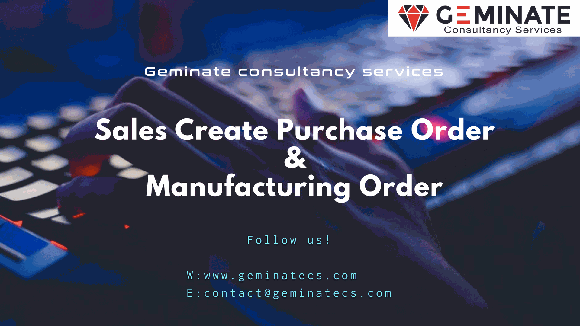 Sales Create Purchase Order &amp; Manufacturing Order