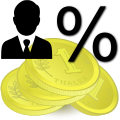 Sales commission check deposit