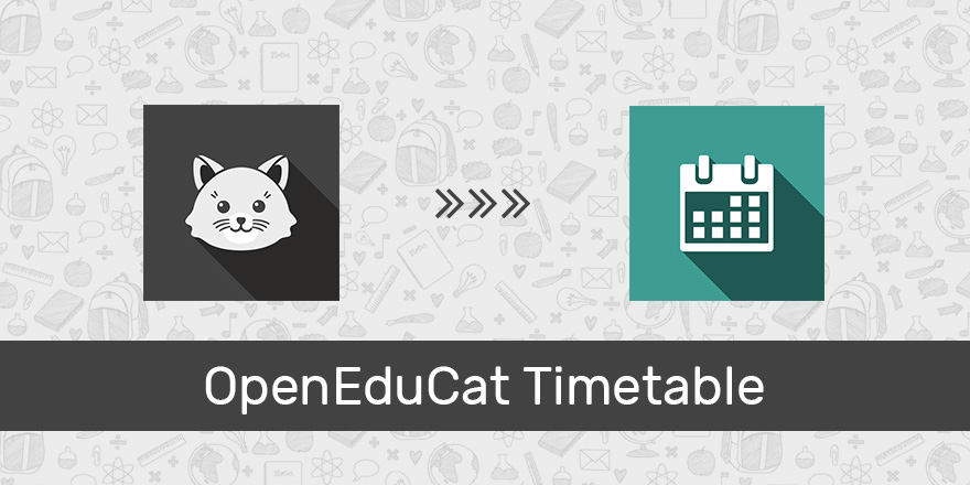 OpenEduCat Timetable